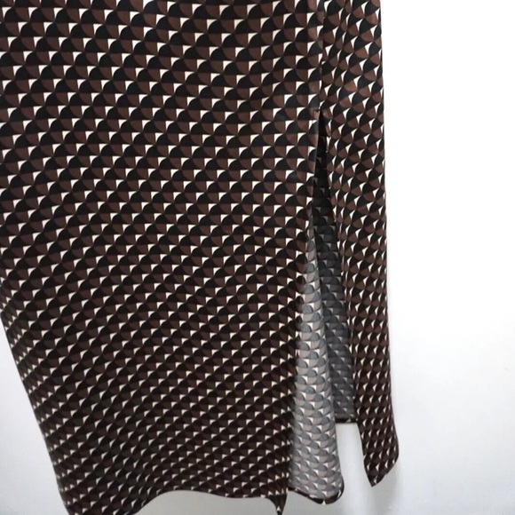 Banana Republic Cowl Neck Satin Slip Valley Printed Midi Dress XS - Picture 4 of 8